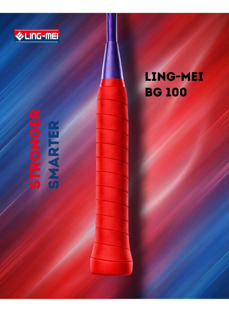لينغ مي BG 100 غطاء مضرب – مقاوم للانزلاق، مريح ومتينا